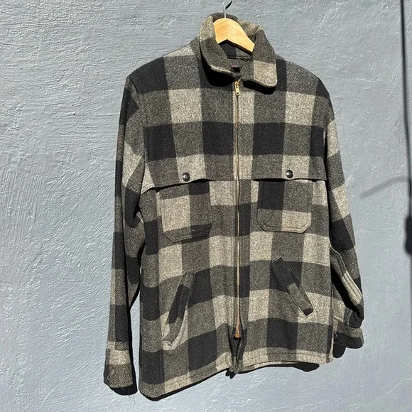 Vintage 1970’s Woolrich Mackinaw Cruiser Jacket - Picture 2 of 9